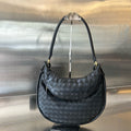 Bottega Veneta Medium Gemelli 36 Black Lambskin Bag