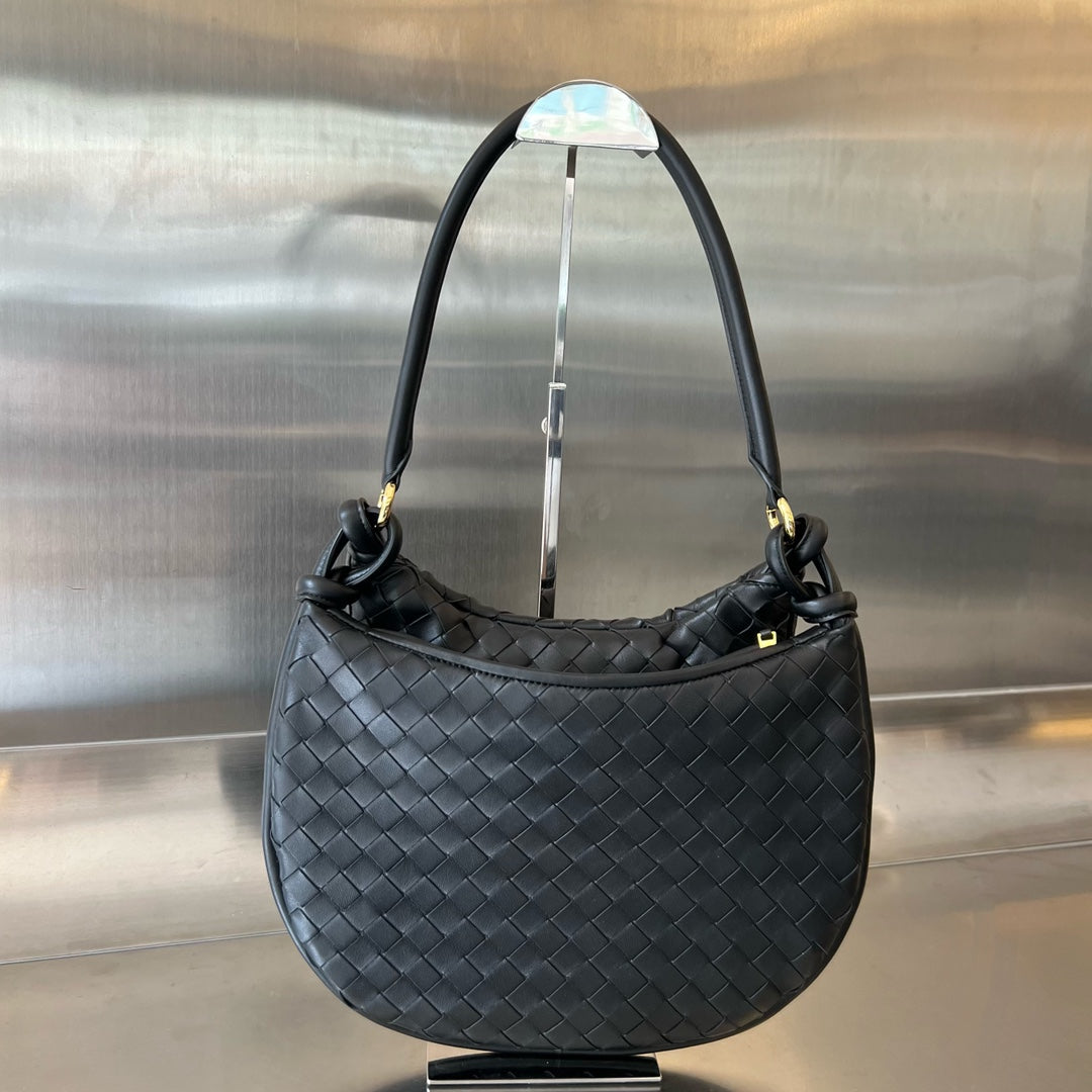 Bottega Veneta Medium Gemelli 36 Black Lambskin Bag