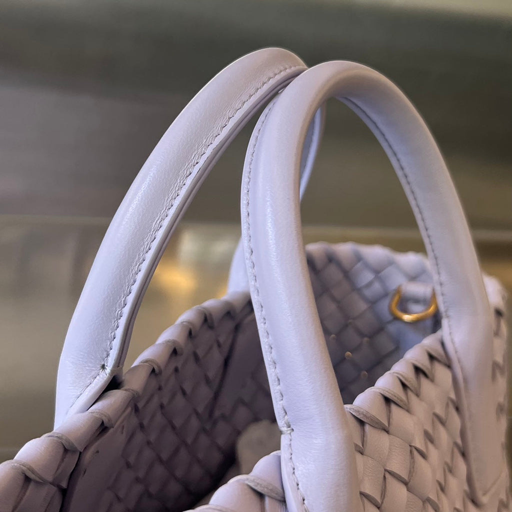 Bottega Veneta Mini Cabat 20 in Lilac Purple Lambskin Bag