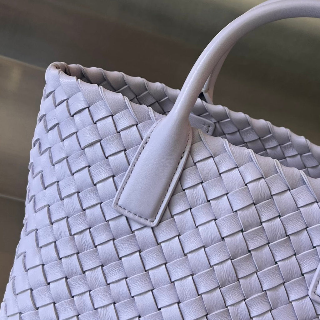 Bottega Veneta Mini Cabat 20 in Lilac Purple Lambskin Bag