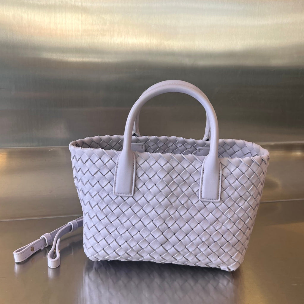 Bottega Veneta Mini Cabat 20 in Lilac Purple Lambskin Bag