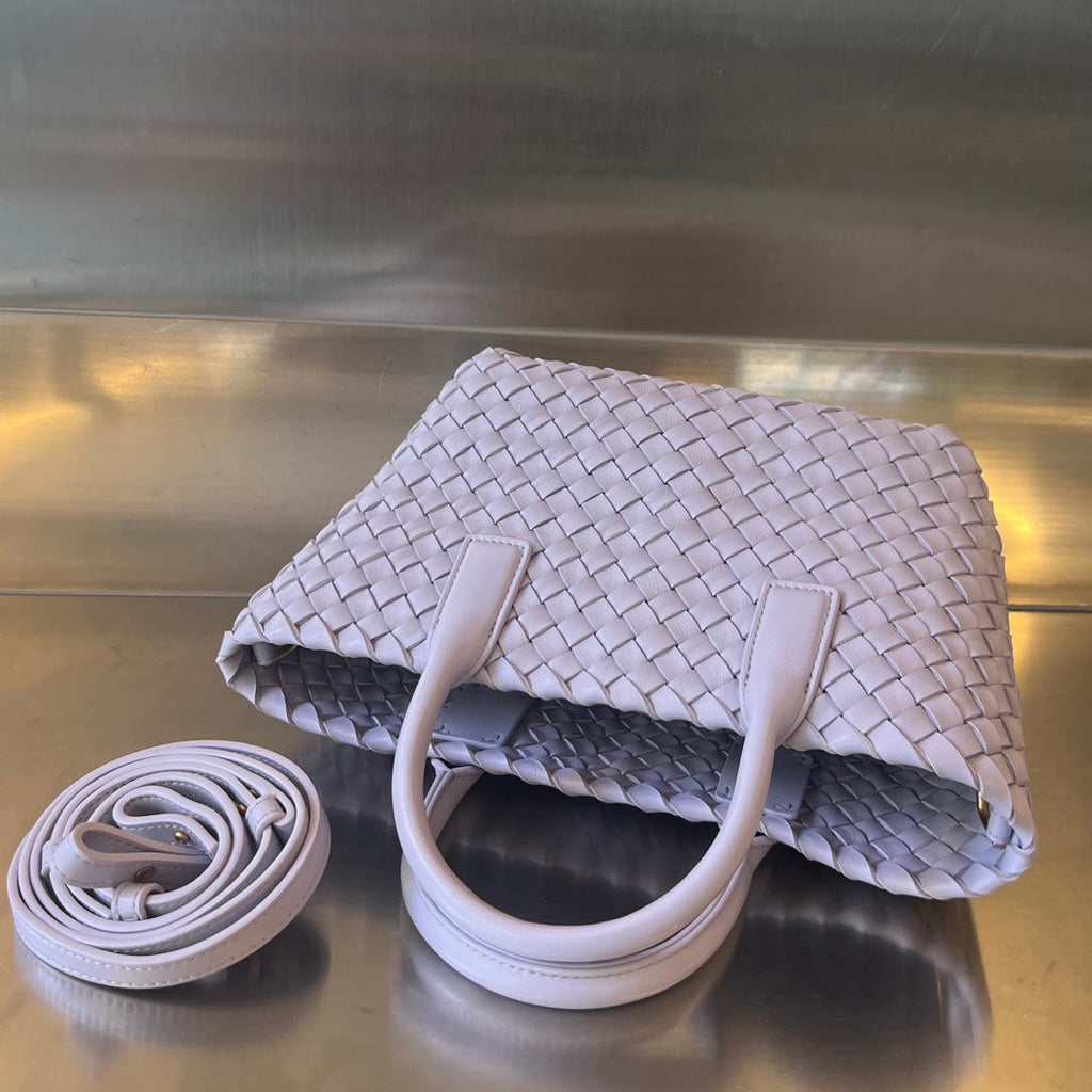 Bottega Veneta Mini Cabat 20 in Lilac Purple Lambskin Bag
