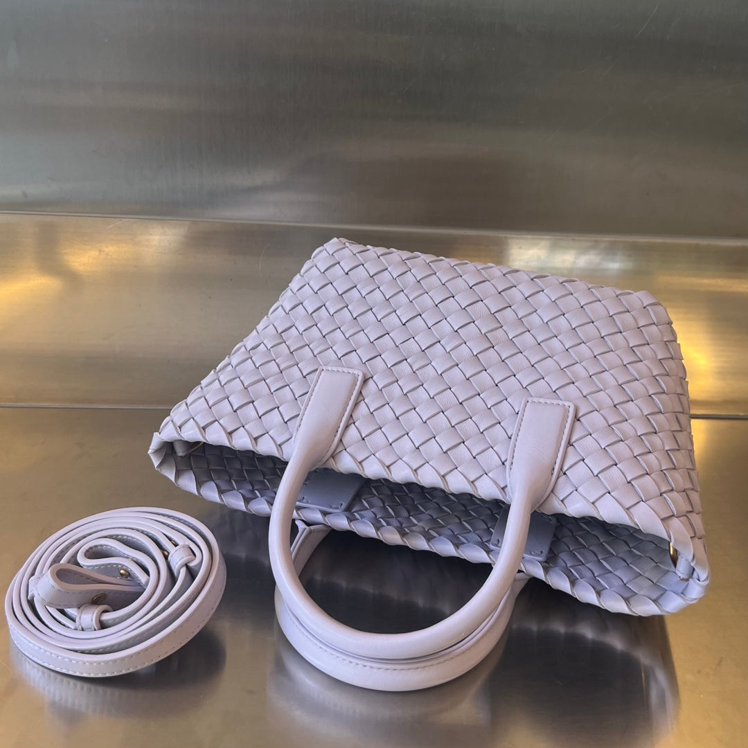 Bottega Veneta Mini Cabat 20 in Lilac Purple Lambskin Bag