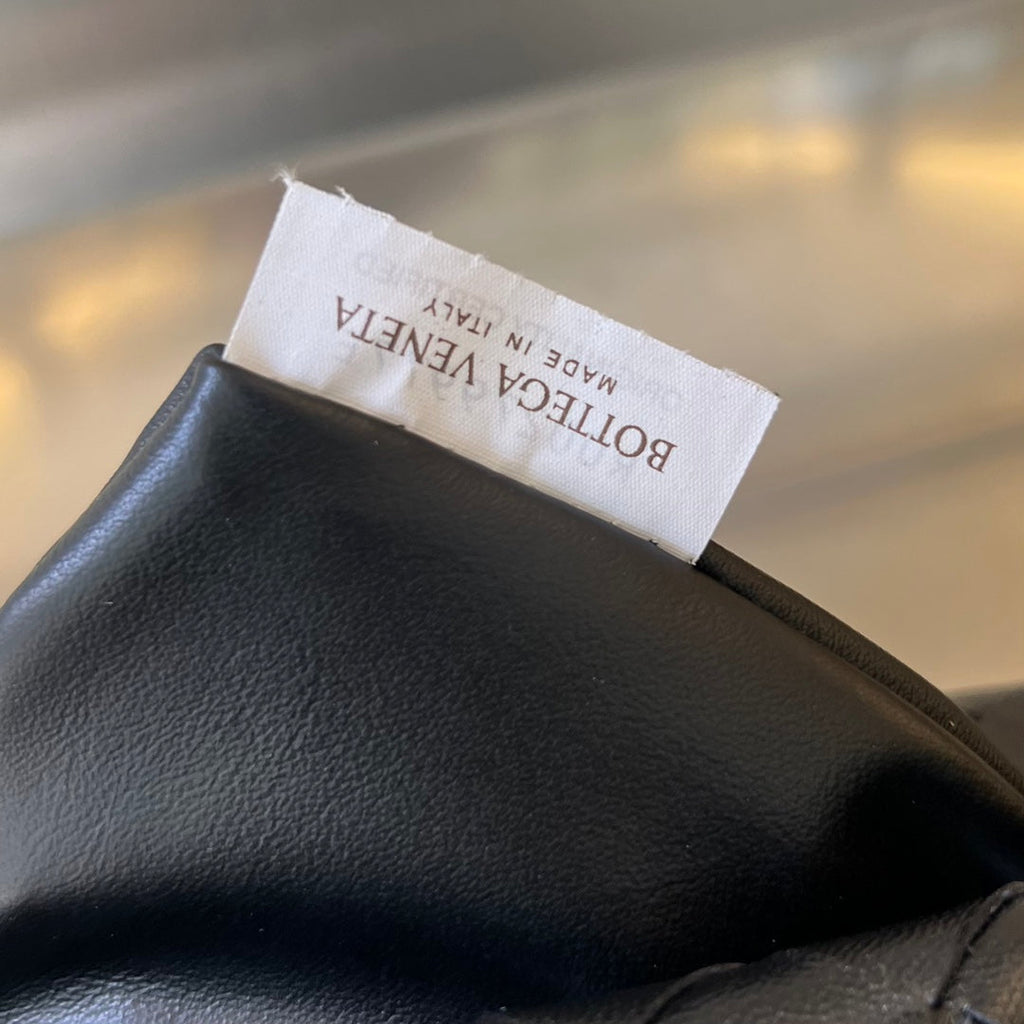 Bottega Veneta Mini Hop 25 in Black Calfskin Bag