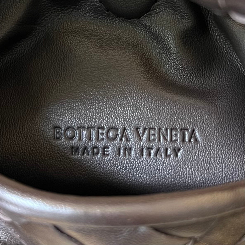 Bottega Veneta Mini Hop 25 in Hickory Brown Calfskin Bag