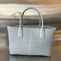Bottega Veneta Small Cabat 32 in Rhino Gray Lambskin Bag