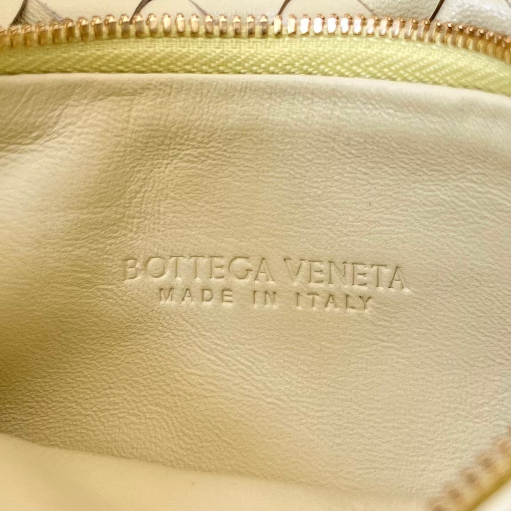 Bottega Veneta Small Gemelli 24 in Light Yellow Lambskin Bag