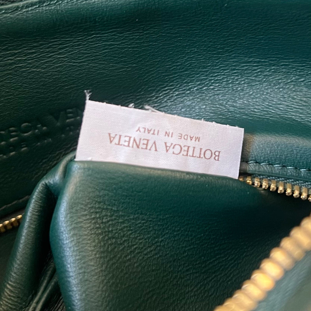 Bottega Veneta Medium Gemelli 36 Dark Green Lambskin Bag