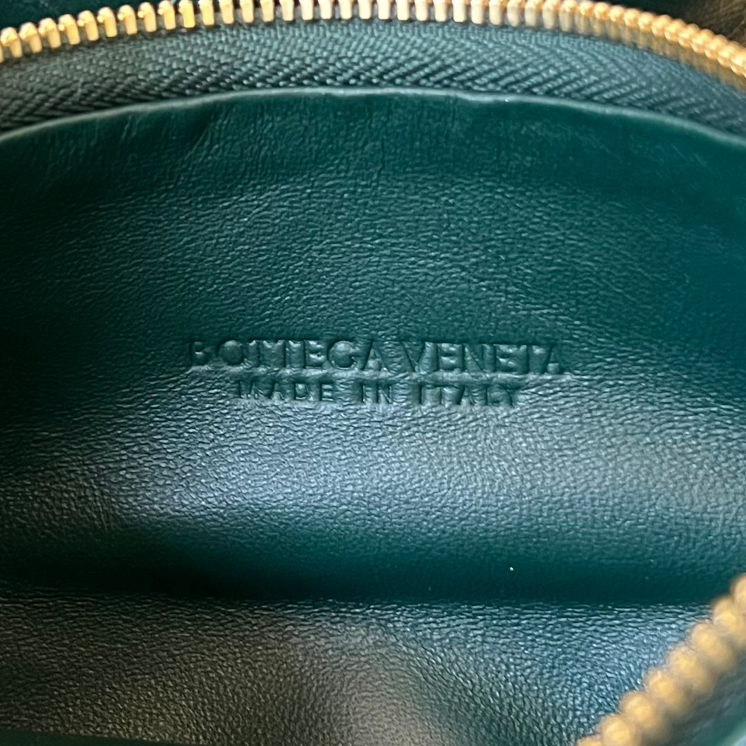 Bottega Veneta Small Gemelli 24 in Dark Green Lambskin Bag