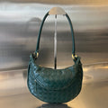 Bottega Veneta Small Gemelli 24 in Dark Green Lambskin Bag