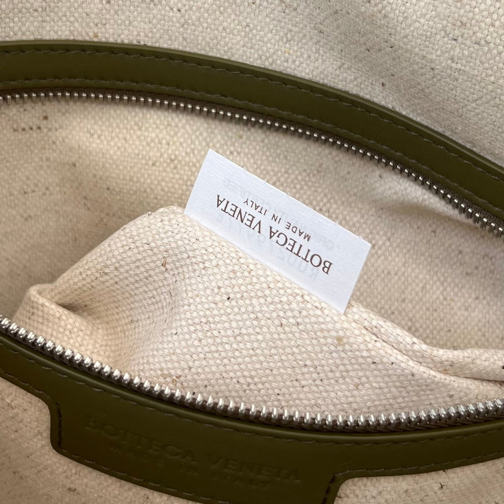 Bottega Veneta Large Intrecciato 40 Briefcase in Mud Mix Travertine Calfskin Bag