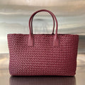 Bottega Veneta Large Cabat 51 in Burgundy Red Lambskin Bag
