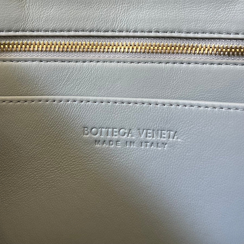 Bottega Veneta Small Andiamo 29 in Grey Lambskin Bag