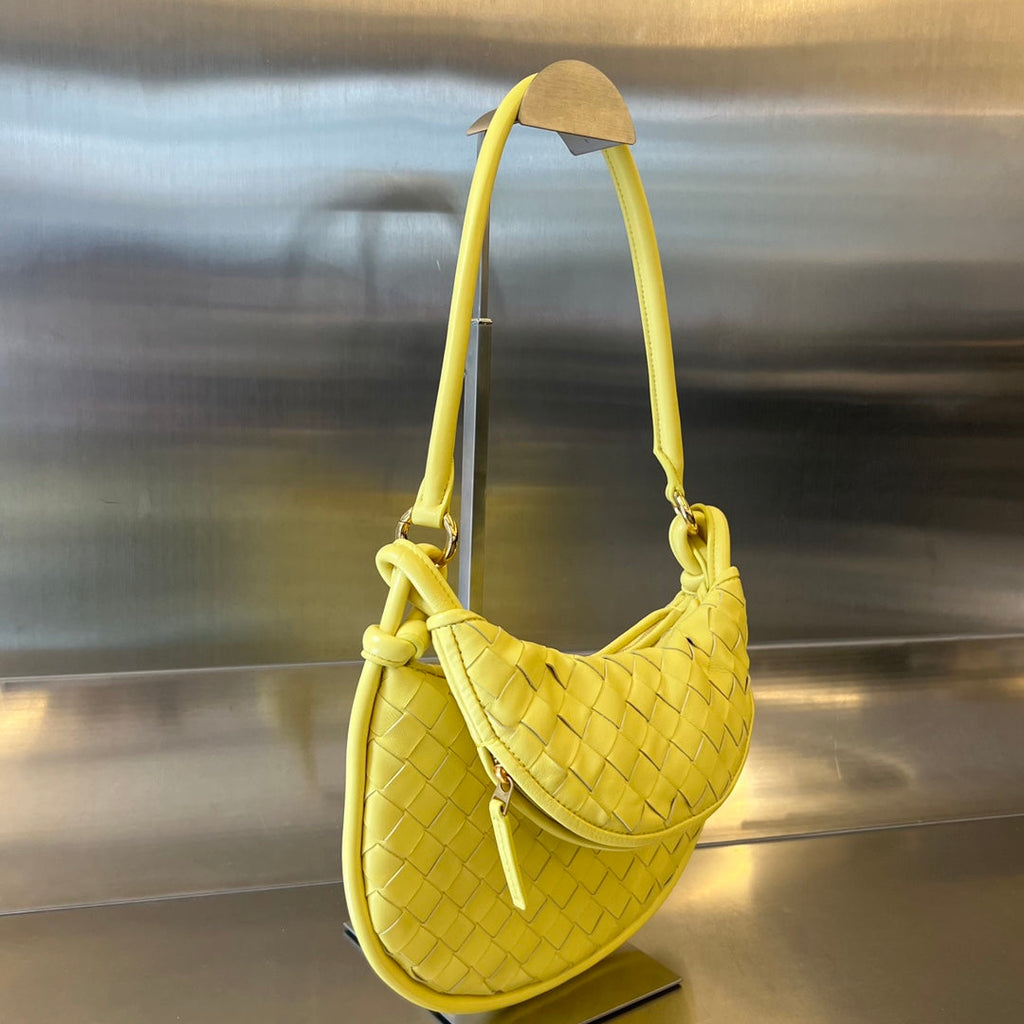 Bottega Veneta Small Gemelli 24 in Sherbert Lambskin Bag