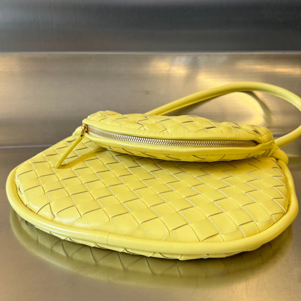 Bottega Veneta Small Gemelli 24 in Sherbert Lambskin Bag