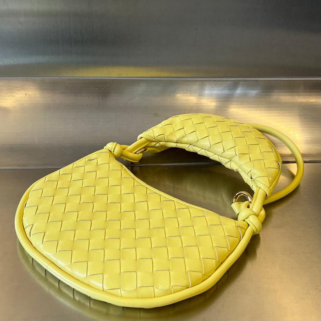 Bottega Veneta Small Gemelli 24 in Sherbert Lambskin Bag