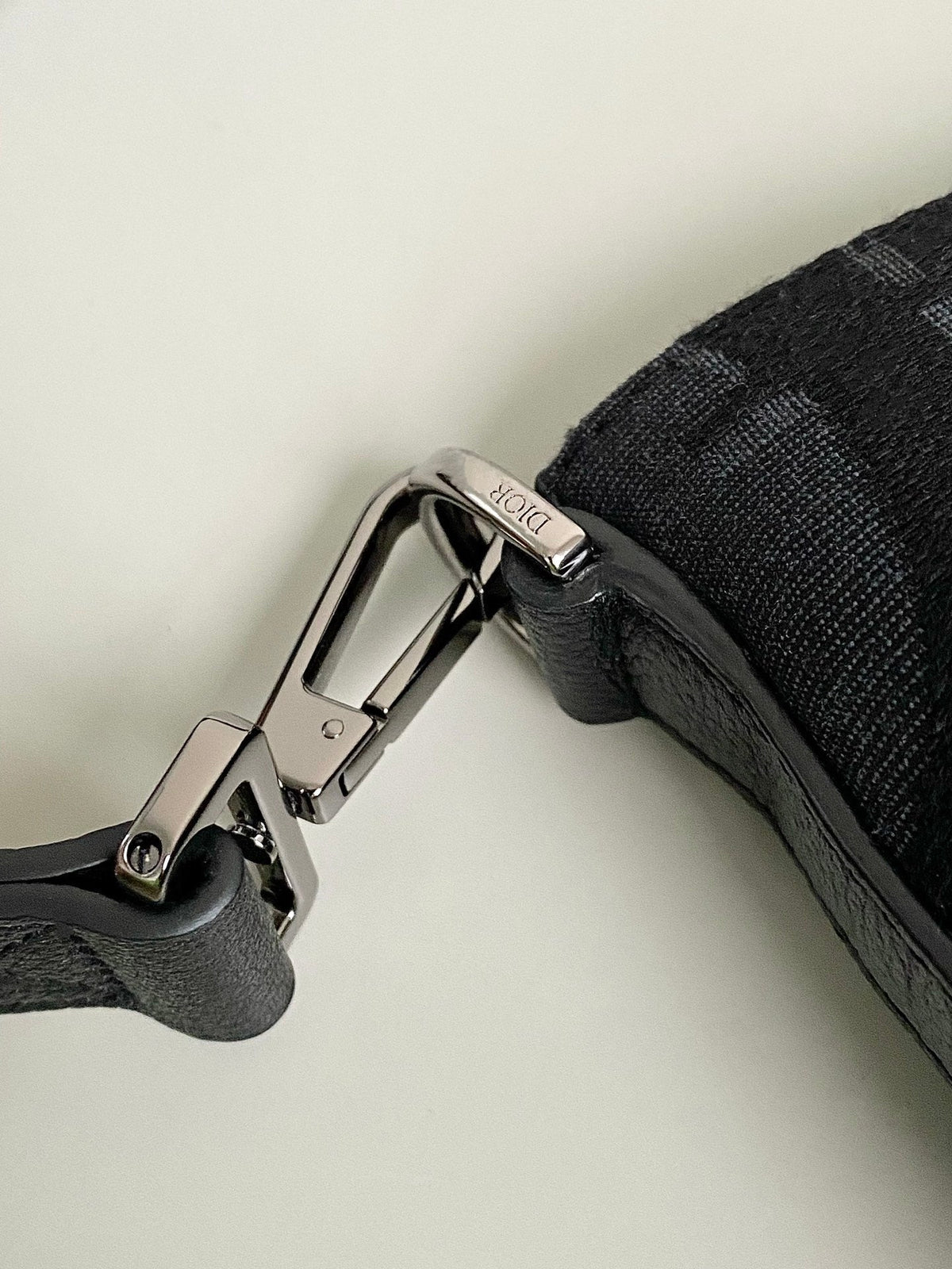 Dior Weekender 40 in Black Maxi Oblique Jacquard Bag