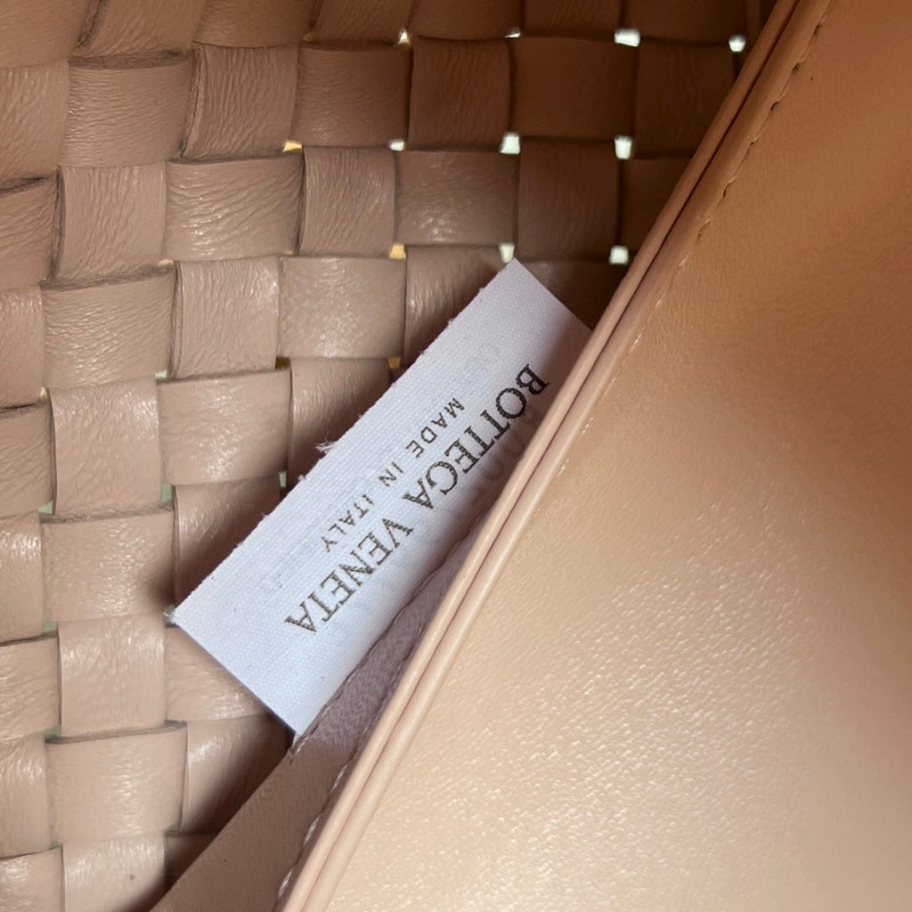 Bottega Veneta Small Cabat 32 in Pale Pink Lambskin Bag
