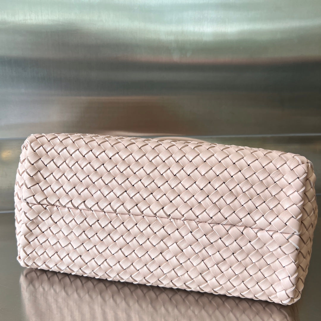 Bottega Veneta Small Cabat 32 in Pale Pink Lambskin Bag