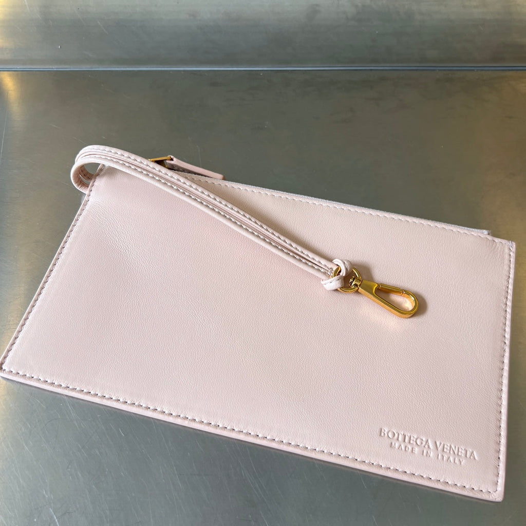 Bottega Veneta Small Cabat 32 in Pale Pink Lambskin Bag