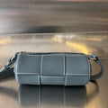 Bottega Veneta Small Cylinder Cassette 21 in Nevada Calfskin Bag