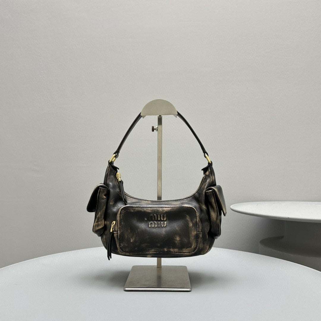 Pucket Bag 21 in Mocha Brown Calfskin