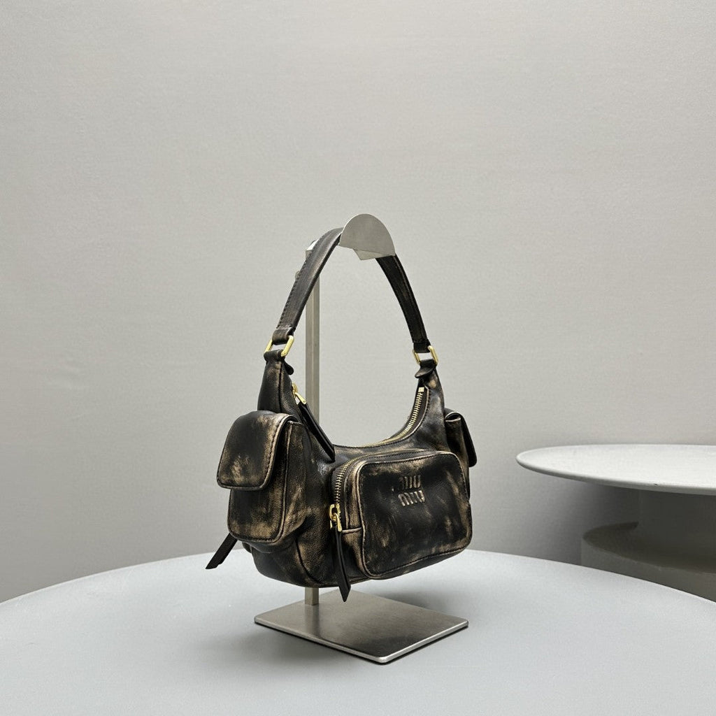 Pucket Bag 21 in Mocha Brown Calfskin