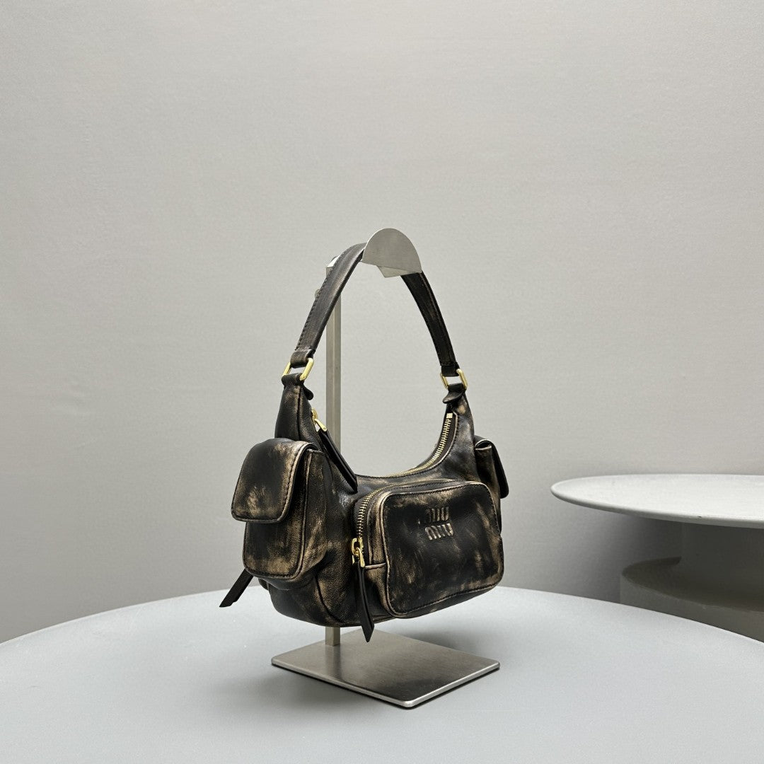 Pucket Bag 21 in Mocha Brown Calfskin