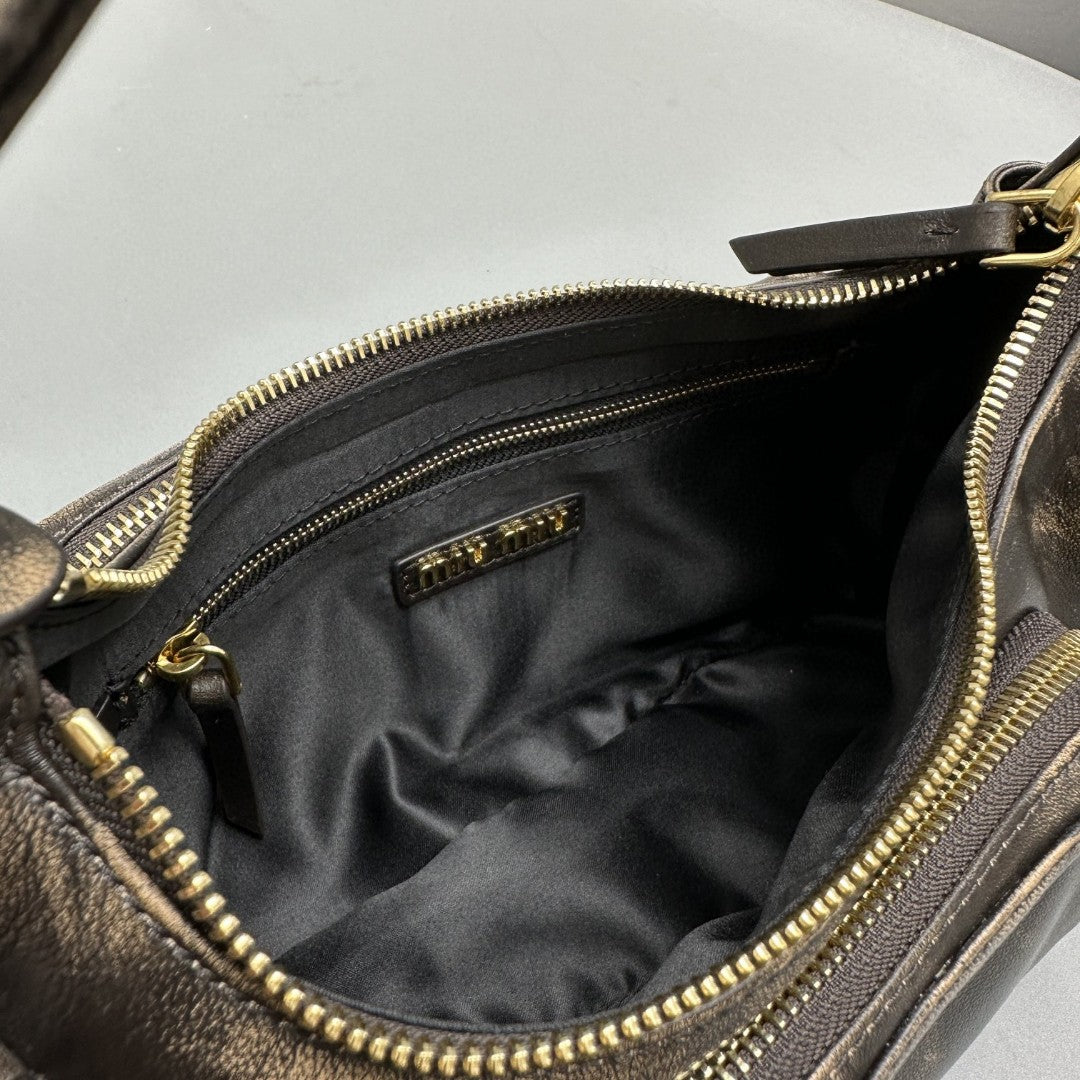 Pucket Bag 21 in Mocha Brown Calfskin