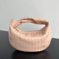 Bottega Veneta Mini Jodie 36 cm in Light Pink Lambskin Bag