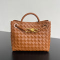 Bottega Veneta Medium Andiamo 25 in Burnt Orange Lambskin Bag