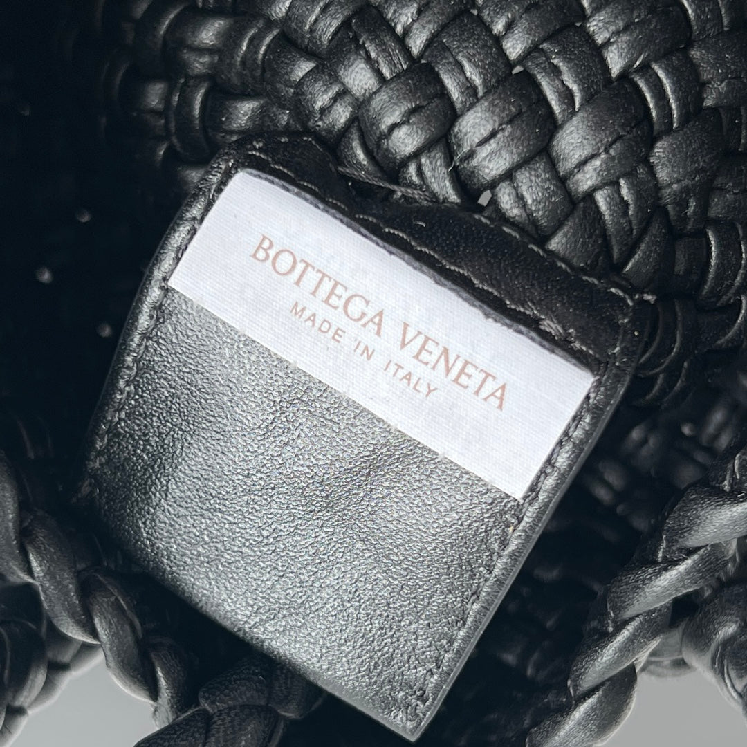 Bottega Veneta Mini Tosca 20 in Black Calfskin Bag