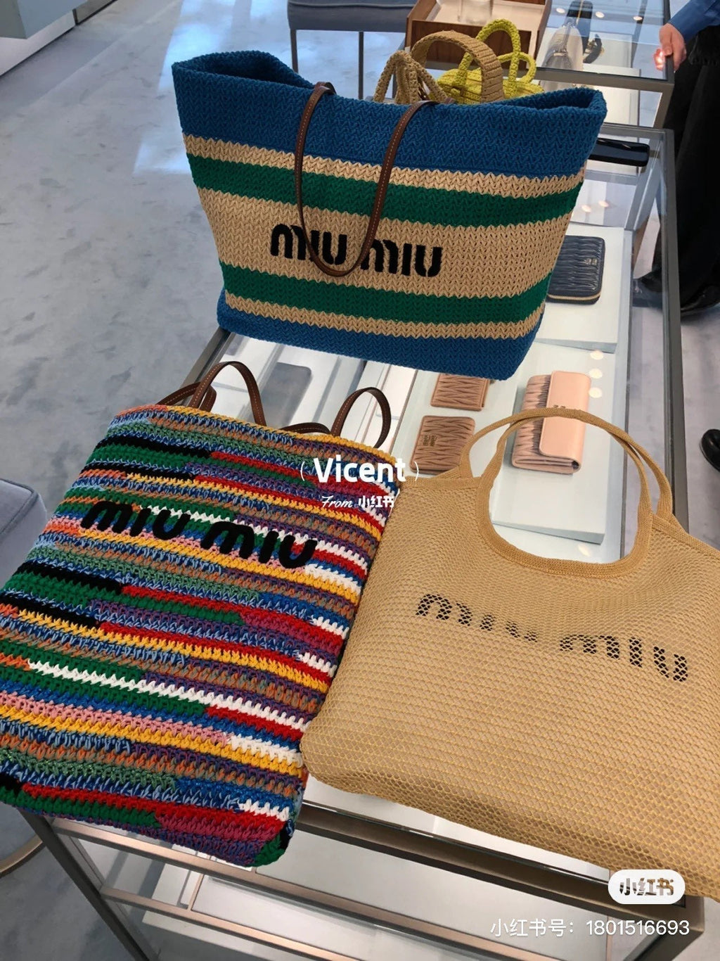 Shopping Bag 38 in Colorful Raffia Woven - Hand