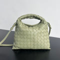 Bottega Veneta Mini Hop 25 in Travertine Calfskin Bag