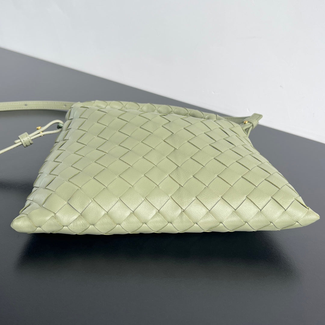 Bottega Veneta Mini Hop 25 in Travertine Calfskin Bag
