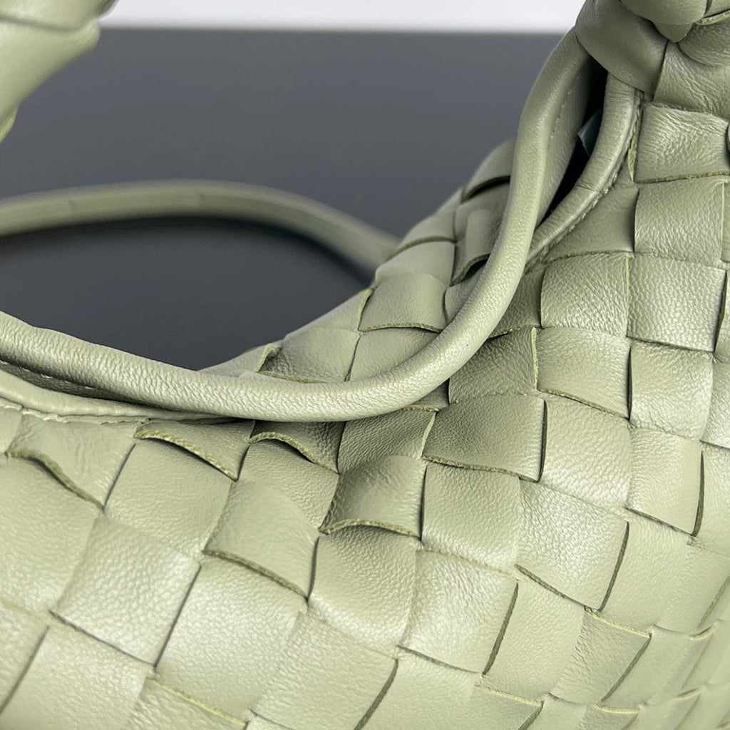 Bottega Veneta Mini Hop 25 in Travertine Calfskin Bag