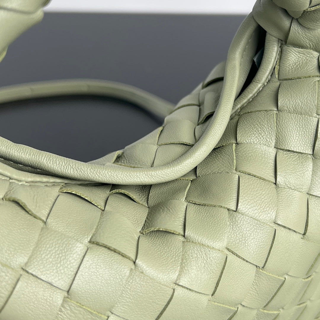 Bottega Veneta Mini Hop 25 in Travertine Calfskin Bag
