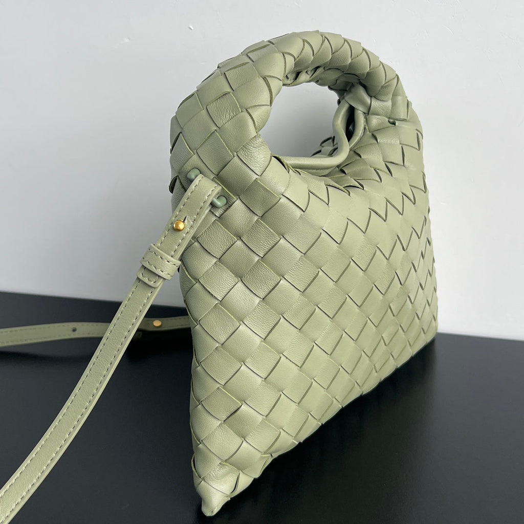 Bottega Veneta Mini Hop 25 in Travertine Calfskin Bag