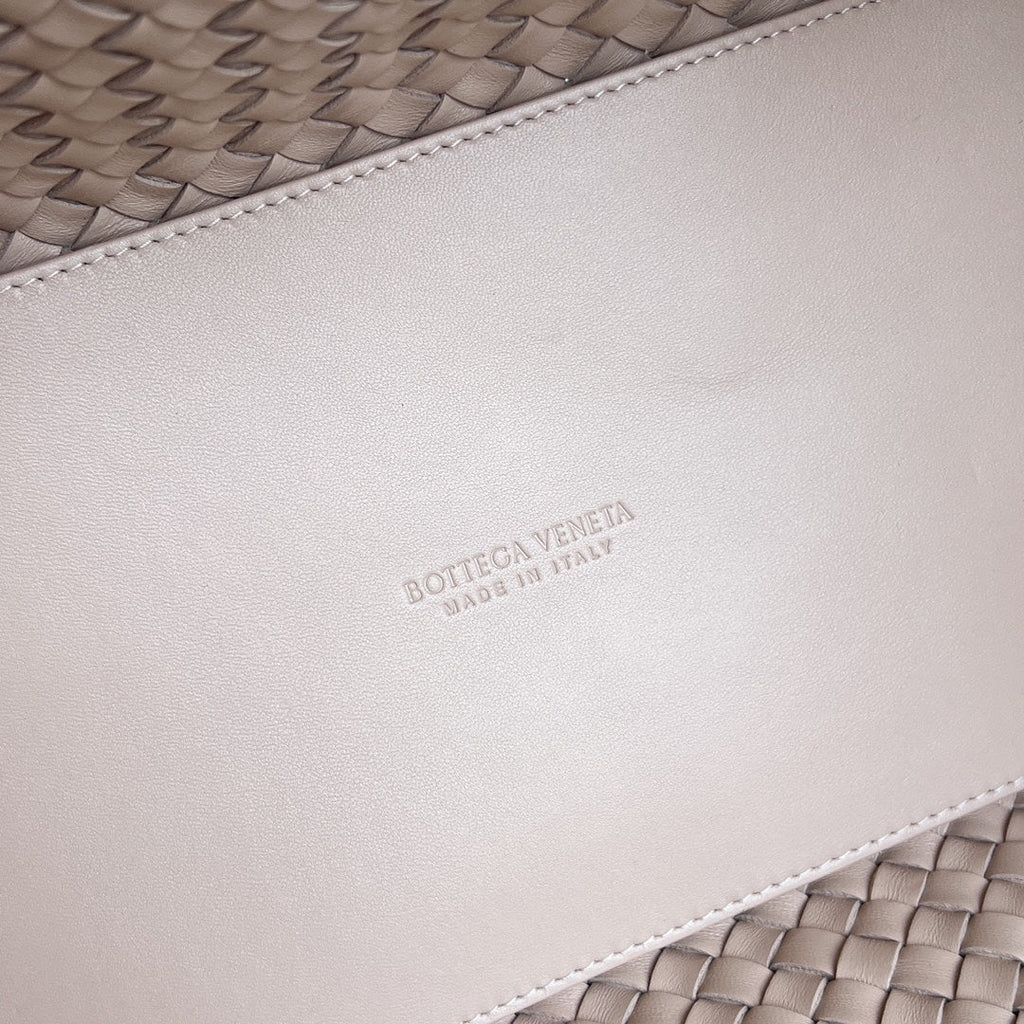 Bottega Veneta Large Cabat 51 in Almond Beige Lambskin Bag