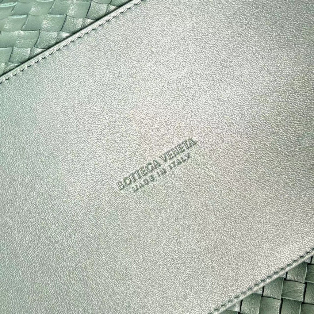 Bottega Veneta Large Cabat 51 in Xanadu Gray Lambskin Bag