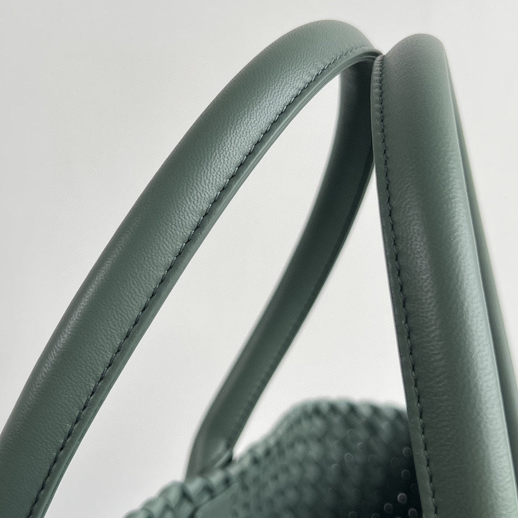 Bottega Veneta Large Cabat 51 in Xanadu Gray Lambskin Bag