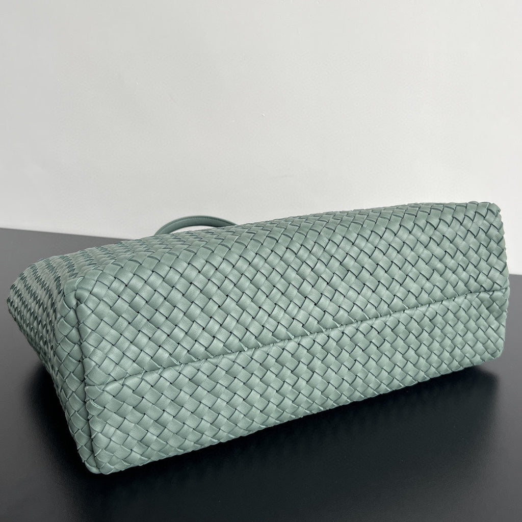 Bottega Veneta Large Cabat 51 in Xanadu Gray Lambskin Bag
