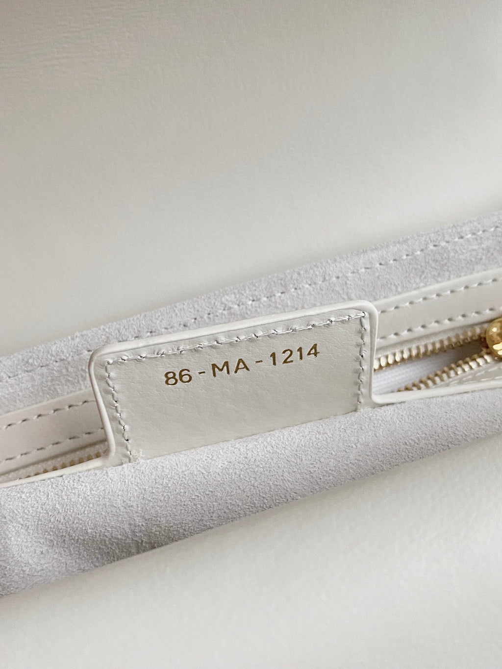 Dior Mini Jolie 22 Bag White Calfskin
