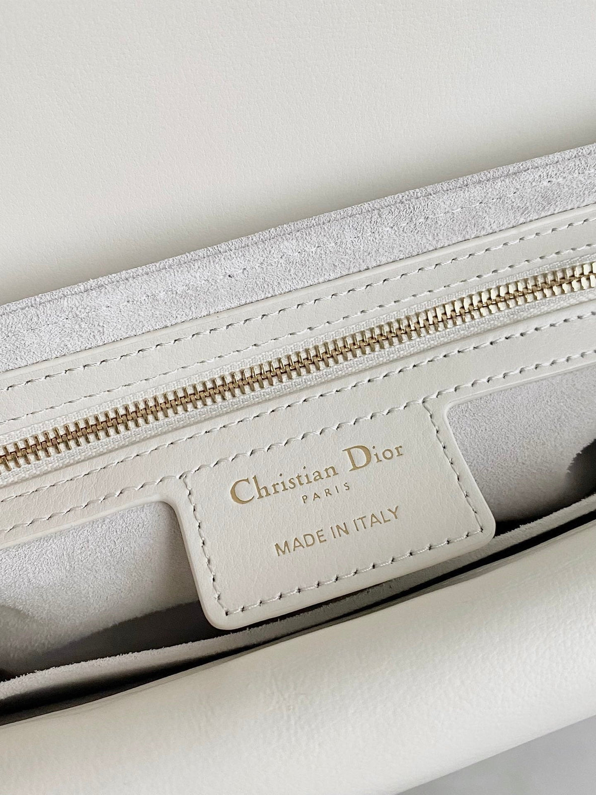 Dior Mini Jolie 22 Bag White Calfskin
