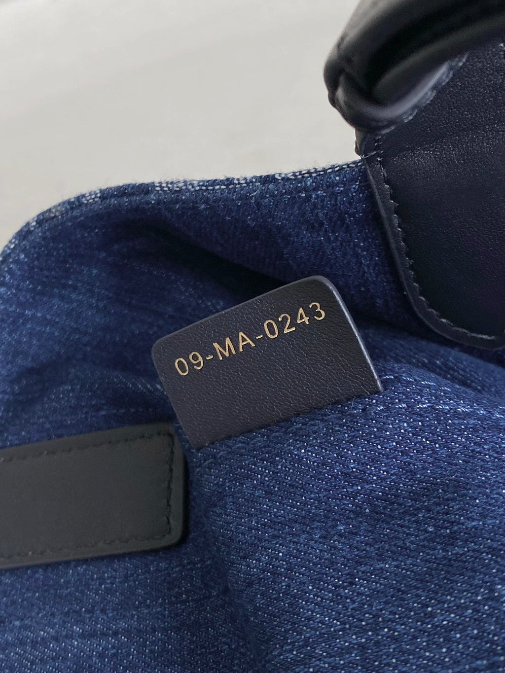 Dior Medium Toujours 28 Blue Denim Oblique Jacquard Bag