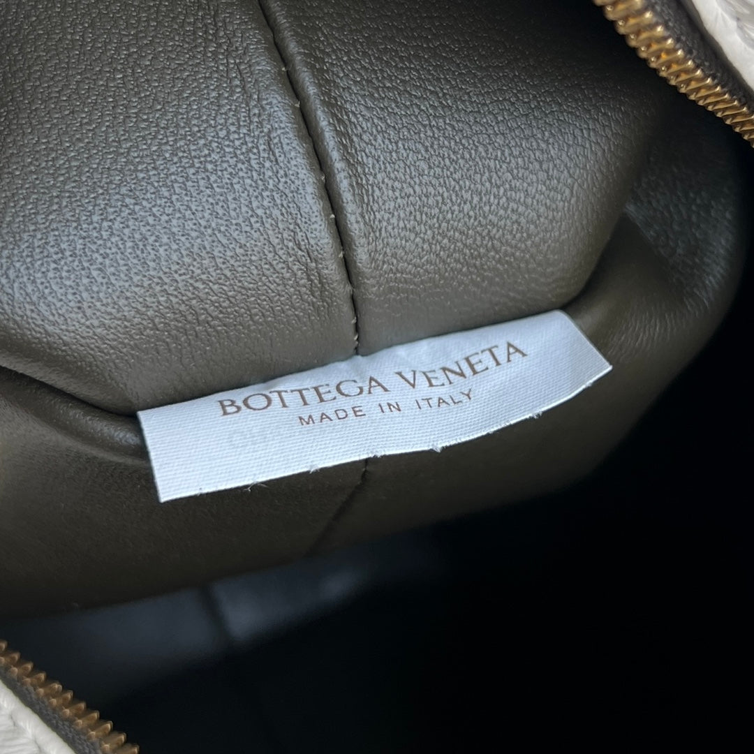 Bottega Veneta Small Loop 22 in Sky Blue Mix White Calfskin Bag