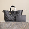 Dior Medium 37 Toujours Bag in Black Cannage Graphic Lambskin