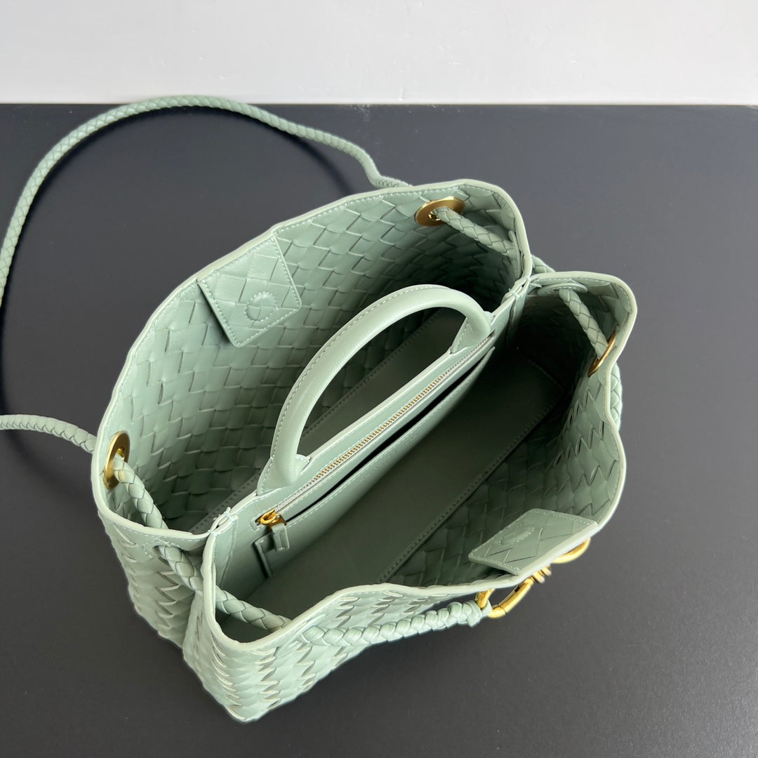 Bottega Veneta Small Andiamo 29 in Cedalon Green Lambskin Bag
