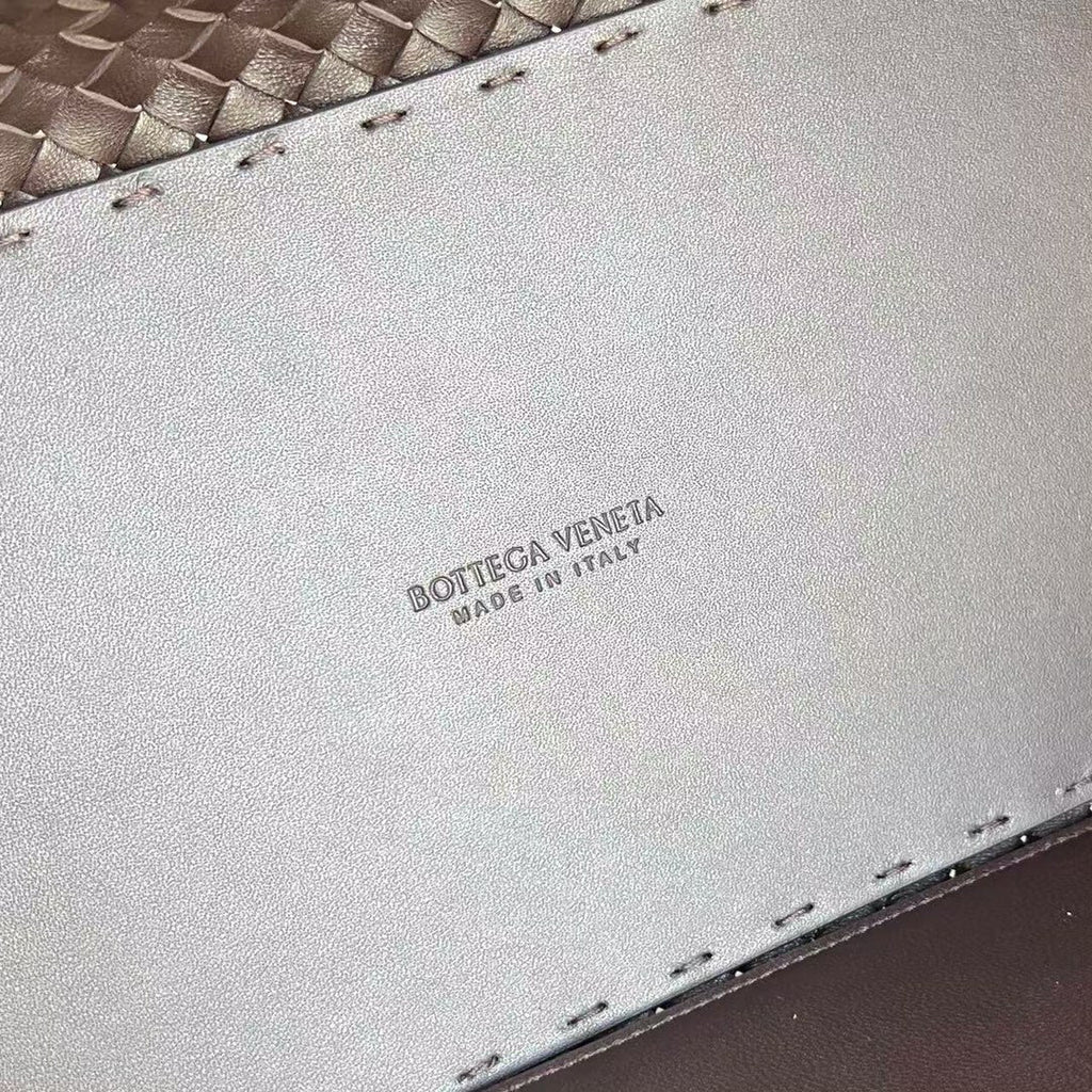 Bottega Veneta Large Cabat 51 in Hickory Brown Lambskin Bag