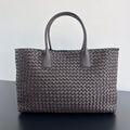 Bottega Veneta Large Cabat 51 in Hickory Brown Lambskin Bag